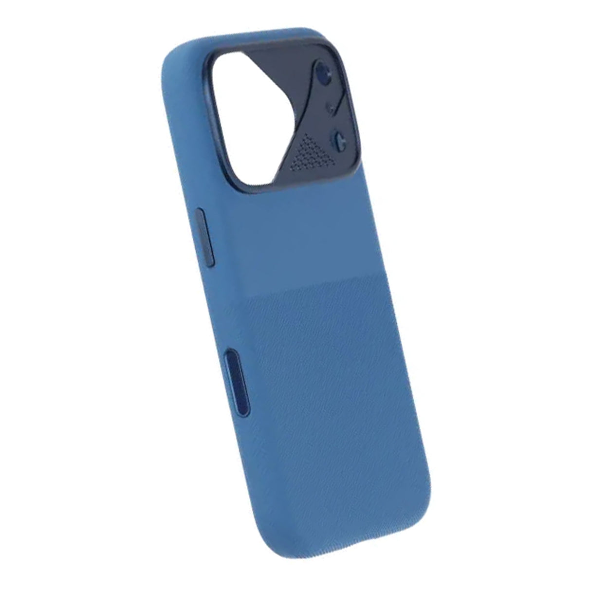 iPhone 17 Pro Max Kuori Silikoni Kamerasuoja MagSafe Sininen