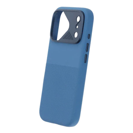 iPhone 17 Pro Max Kuori Silikoni Kamerasuoja MagSafe Sininen