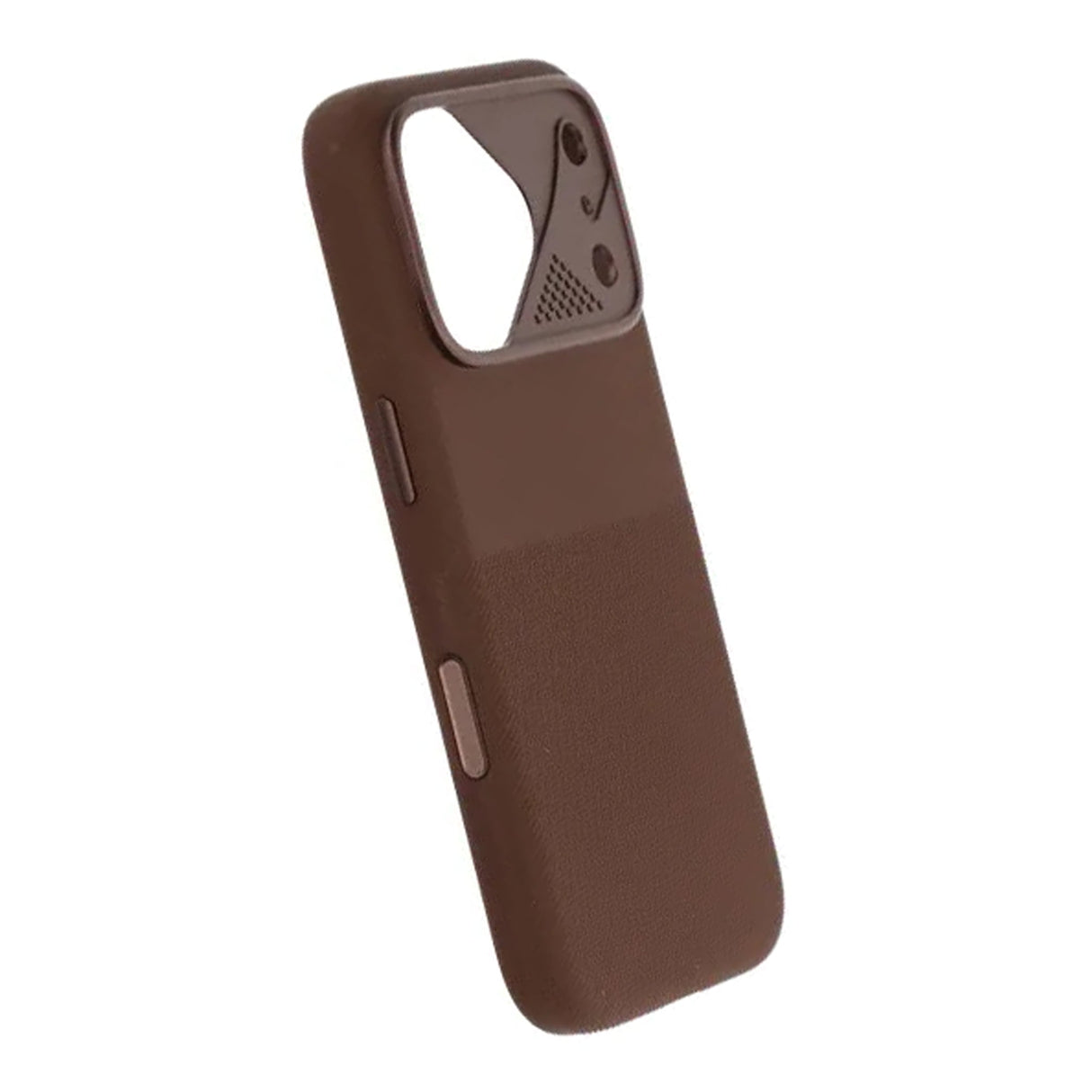 iPhone 17 Pro Max Kuori Silikoni Kamerasuoja MagSafe Ruskea