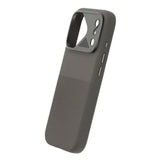 iPhone 17 Pro Max Kuori Silikoni Kamerasuoja MagSafe Harmaa