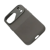 iPhone 17 Pro Max Kuori Silikoni Kamerasuoja MagSafe Harmaa