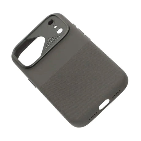 iPhone 17 Pro Max Kuori Silikoni Kamerasuoja MagSafe Harmaa