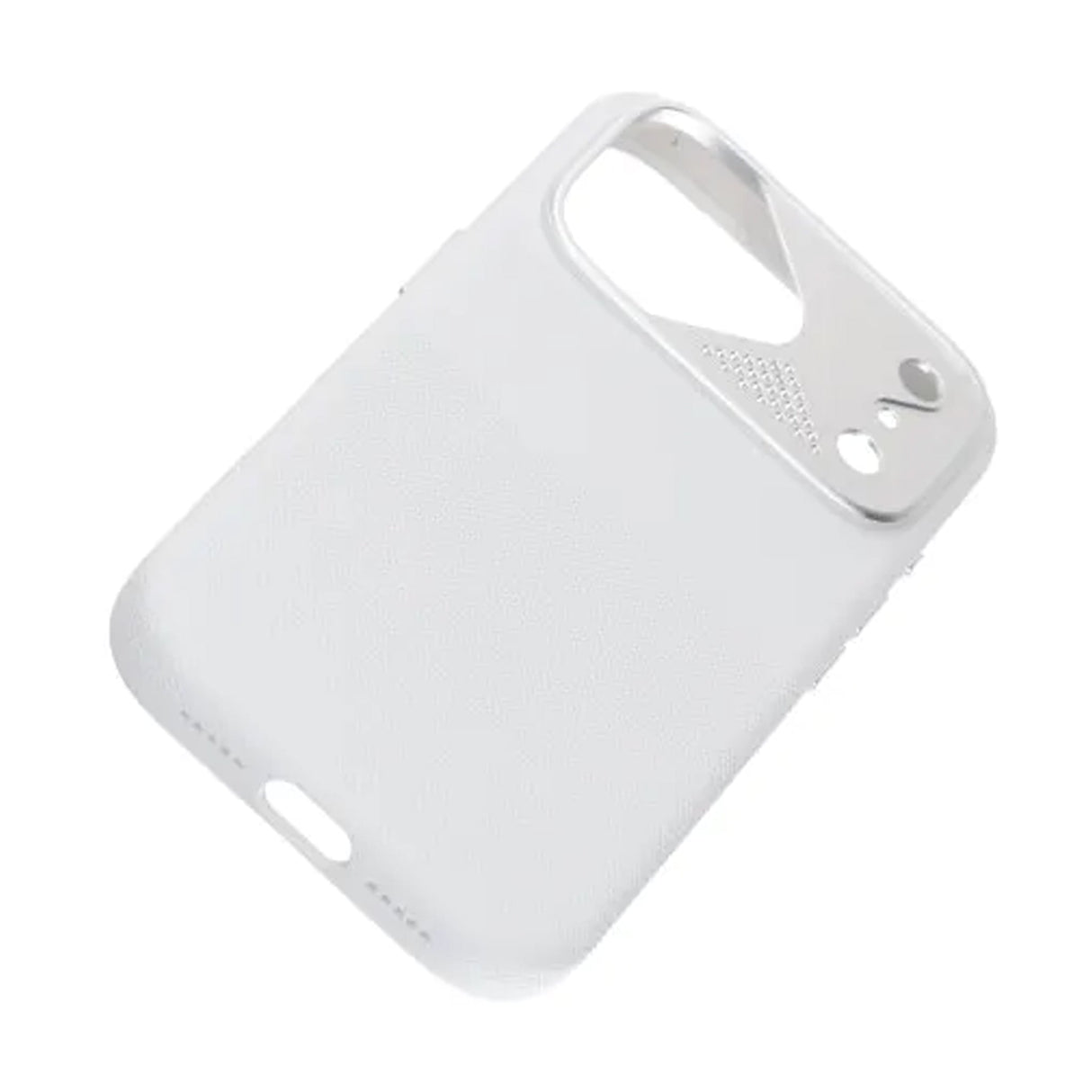 iPhone 17 Pro Kuori Silikoni Kamerasuoja MagSafe Valkoinen