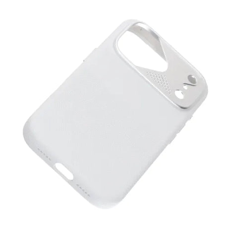 iPhone 17 Pro Kuori Silikoni Kamerasuoja MagSafe Valkoinen