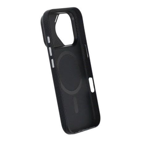 iPhone 17 Pro Kuori Kolfibermönster MagSafe Musta