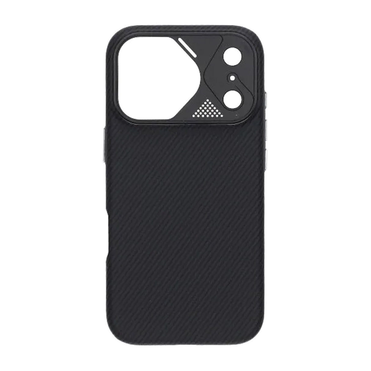 iPhone 17 Pro Kuori Kolfibermönster MagSafe Musta