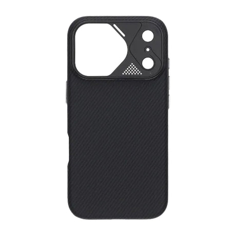 iPhone 17 Pro Kuori Kolfibermönster MagSafe Musta