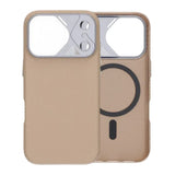 iPhone 17 Pro Kuori Kolfibermönster MagSafe Beige