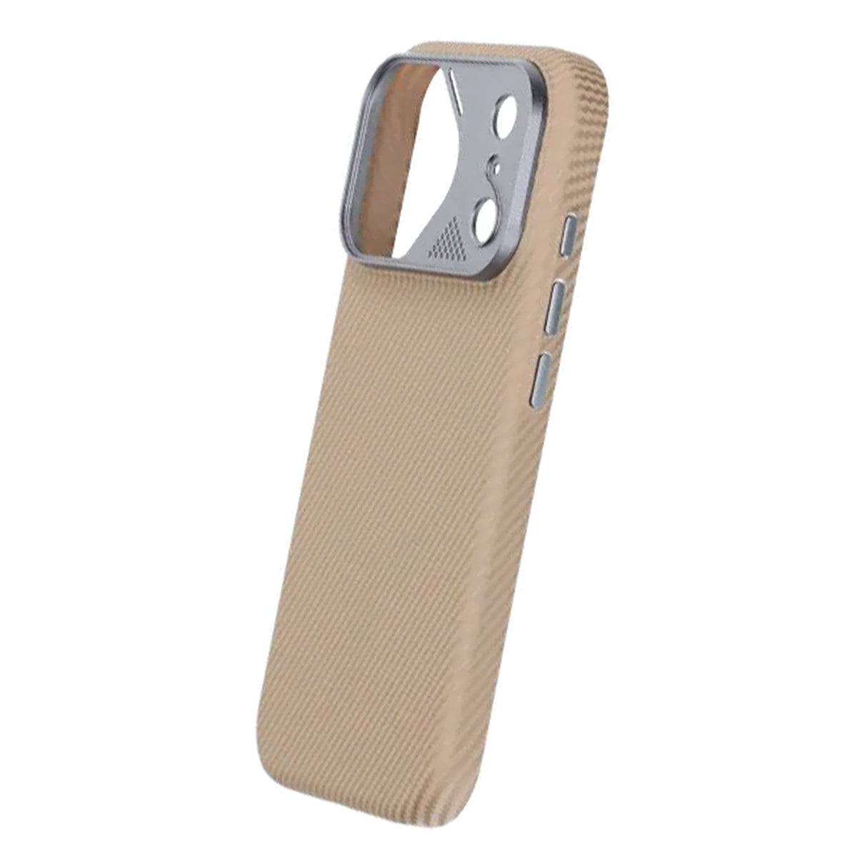 iPhone 17 Pro Kuori Kolfibermönster MagSafe Beige