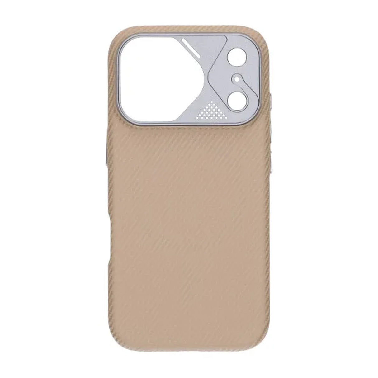 iPhone 17 Pro Kuori Kolfibermönster MagSafe Beige