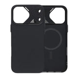 iPhone 17 Pro Max Kuori hiilikuitukuvio MagSafe Musta
