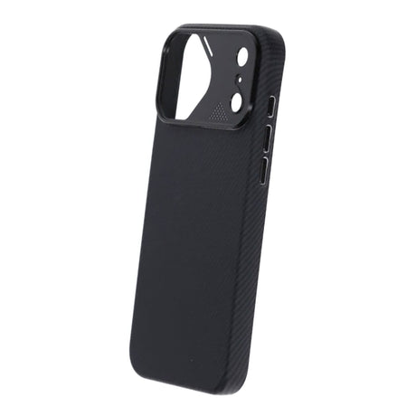 iPhone 17 Pro Max Kuori hiilikuitukuvio MagSafe Musta