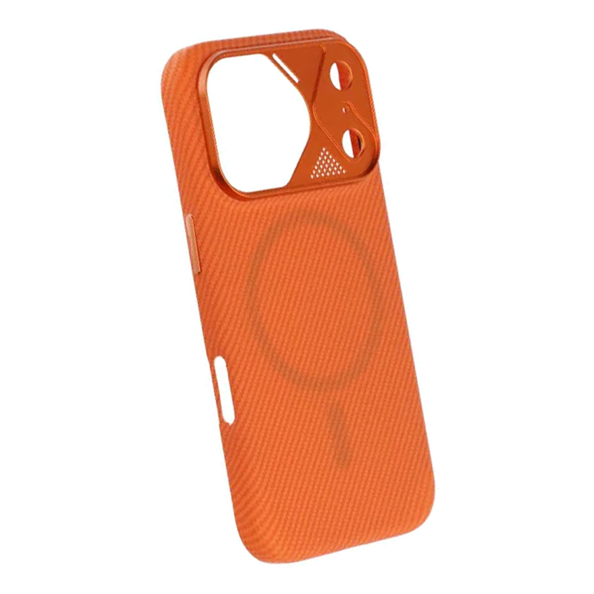 iPhone 17 Pro Kuori Kolfibermönster MagSafe Oranssi