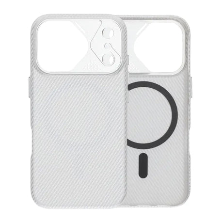 iPhone 17 Pro Kuori Kolfibermönster MagSafe Hopea