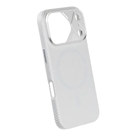 iPhone 17 Pro Kuori Kolfibermönster MagSafe Hopea