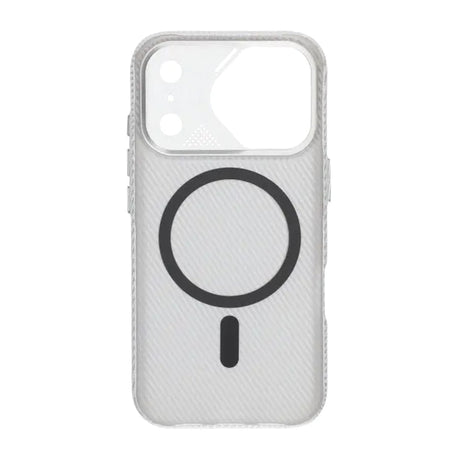 iPhone 17 Pro Kuori Kolfibermönster MagSafe Hopea
