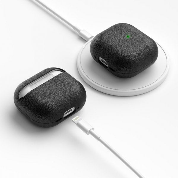 KeyBudz AirPods 4 Kotelo Artisan Series Musta