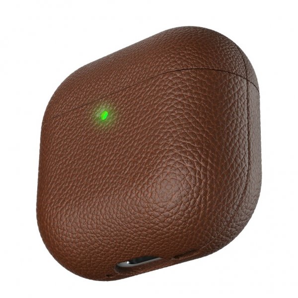 KeyBudz AirPods 4 Kotelo Artisan Series Natural Brown