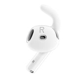 KeyBudz AirPods 4 EarBuddyz -korvakoukut, valkoinen