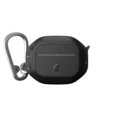 KeyBudz AirPods 4 -kuori, ElementProof Series, Carbon Black