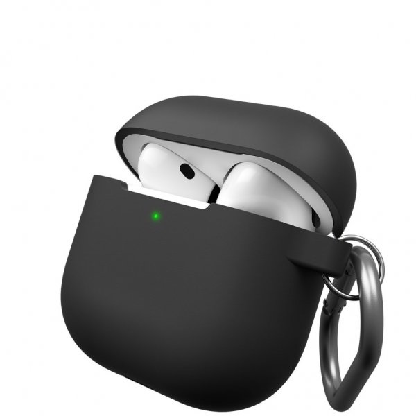 KeyBudz AirPods 4 Elevate Series Kuori, Musta