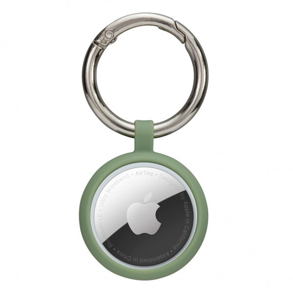 dbramante1928 Apple AirTag-pidike Greenland Key Ring Green Bay
