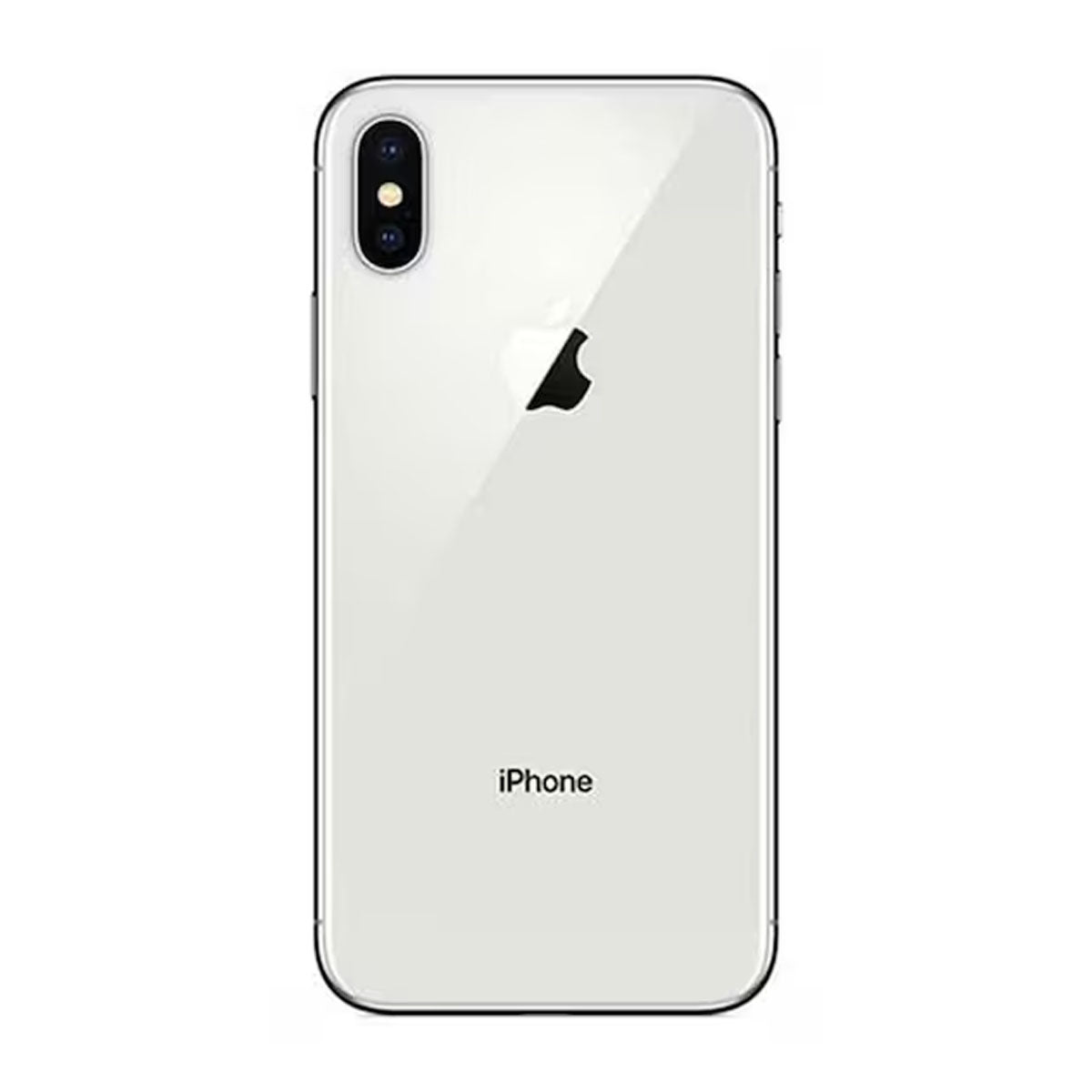 Käytetty iPhone X 256GB Hopea – Käytetty kunto