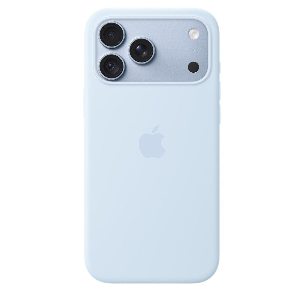 Apple Alkuperäinen iPhone 18 Pro Max Kuori silikonikotelo MagSafe Raikas sininen
