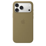 Apple Original iPhone 18 Pro Max Kuori Silicone Case MagSafe Olive