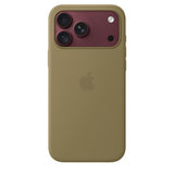 Apple Original iPhone 18 Pro Max Kuori Silicone Case MagSafe Olive