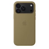 Apple Original iPhone 18 Pro Max Kuori Silicone Case MagSafe Olive