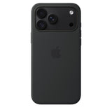 Apple Alkuperäinen iPhone 18 Pro Max Kuori silikonikotelo MagSafe Musta