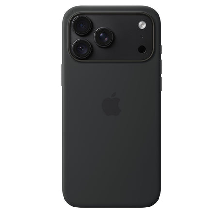 Apple Alkuperäinen iPhone 18 Pro Max Kuori silikonikotelo MagSafe Musta