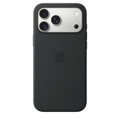 Apple Alkuperäinen iPhone 18 Pro Max Kuori silikonikotelo MagSafe Musta