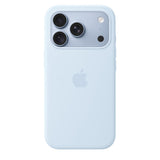 Apple Original iPhone 18 Pro Kuori Silicone Case MagSafe Crisp Blue