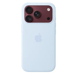 Apple Original iPhone 18 Pro Kuori Silicone Case MagSafe Crisp Blue