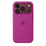 Apple Alkuperäinen iPhone 18 Pro Kuori silikonikotelo MagSafe Magenta