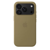 Apple Alkuperäinen iPhone 18 Pro Kuori silikonikotelo MagSafe Oliivi
