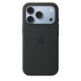 Apple Original iPhone 18 Pro Kuori Silicone Case MagSafe Musta