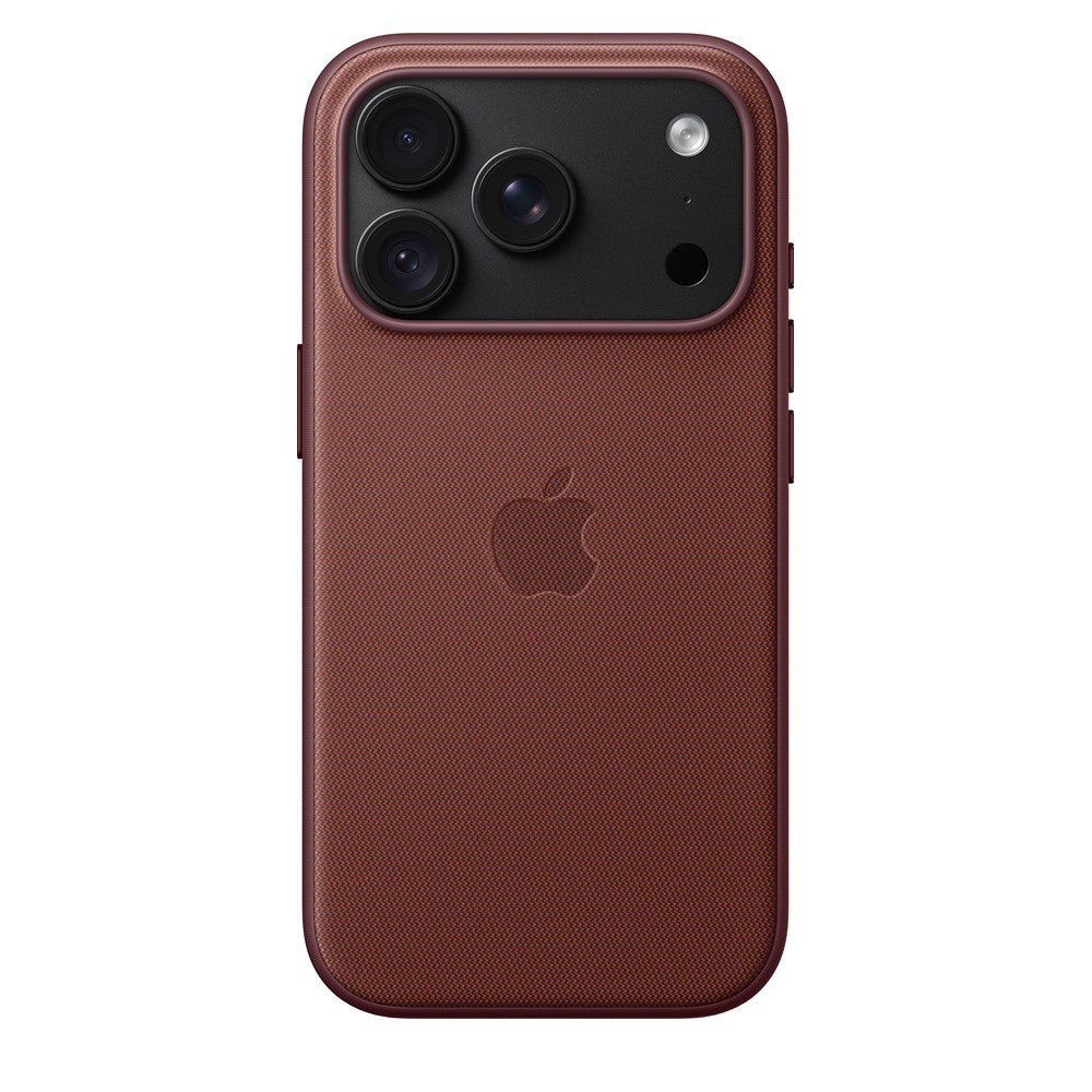 Apple Alkuperäinen iPhone 18 Pro Kuori TechWoven MagSafe Burgundi