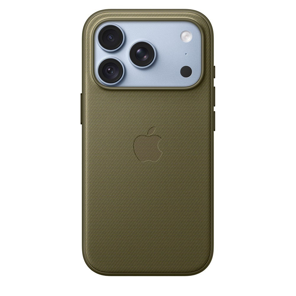 Apple Alkuperäinen iPhone 18 Pro Kuori TechWoven MagSafe Oliivi