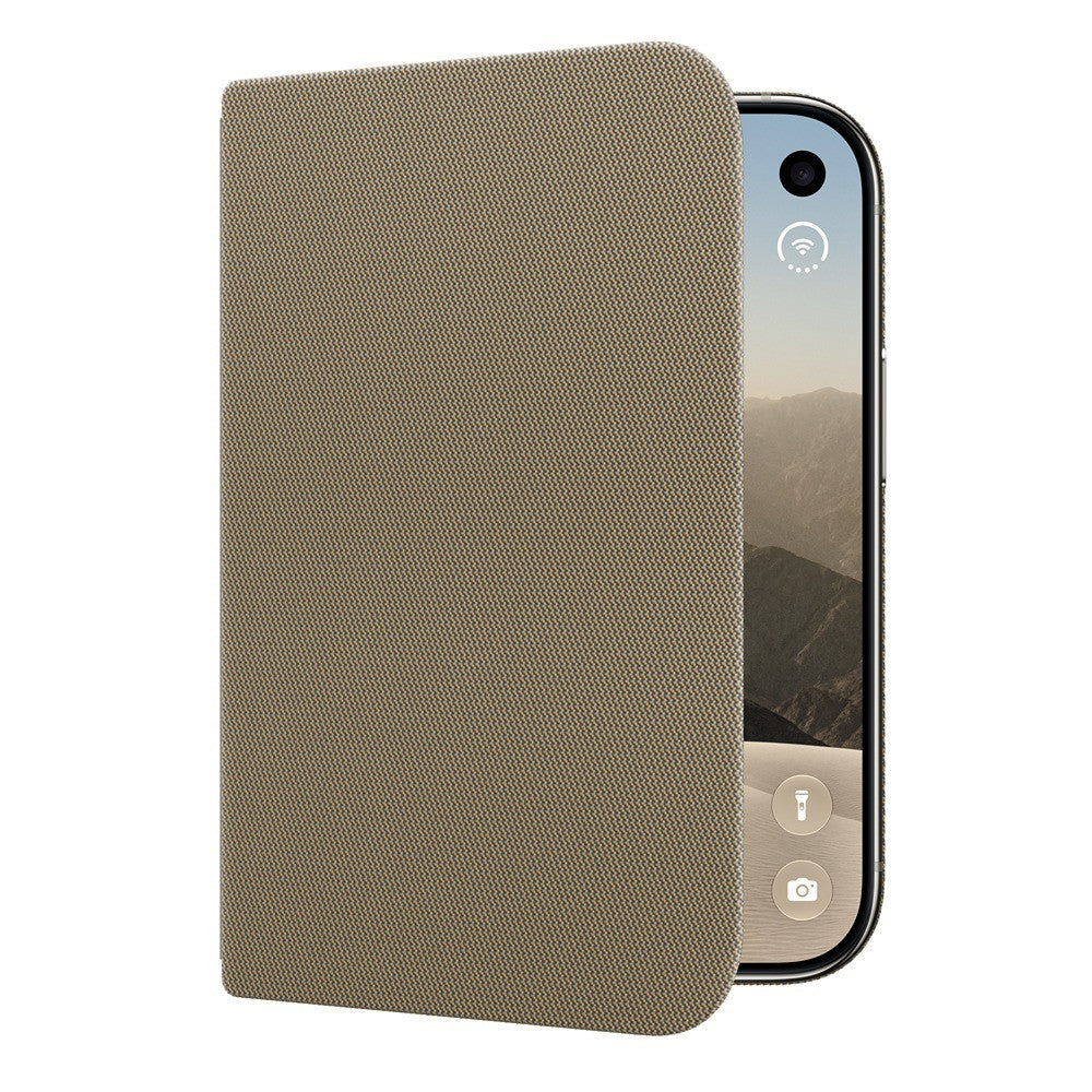 Apple Original iPhone Duo Kuori Folio Kickstand MagSafe Taupe