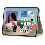 Apple Original iPhone Duo Kuori Folio Kickstand MagSafe Taupe