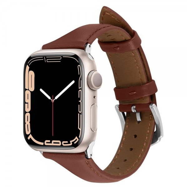 Spigen Apple Watch 38/40/41/42mm ranneke Kajuk Chestnut