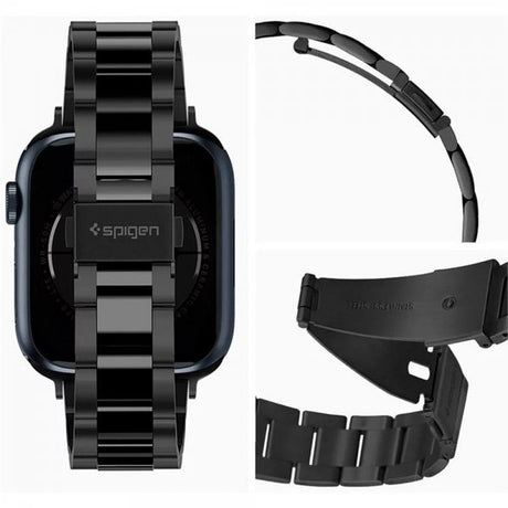 Spigen Apple Watch 38/40/41/42mm ranneke Modern Fit, musta