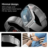 Spigen Apple Watch 38/40/41/42mm ranneke Sleek Link, hopea