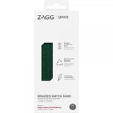 Gear4 Apple Watch 38/40/41/42mm ranneke, punottu kellon ranneke, Large, Forest Green