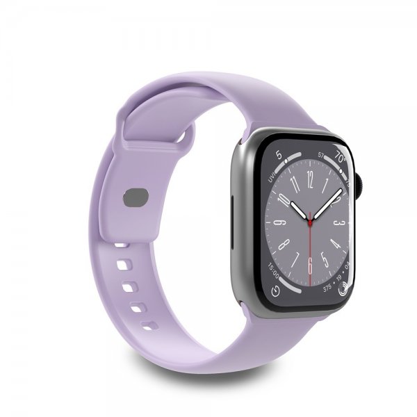Puro Apple Watch 38/40/41/42mm ranneke ICON silikoniranneke laventeli
