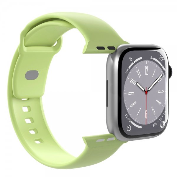 Puro Apple Watch 38/40/41/42mm ranneke ICON Silicone Band Matcha Green