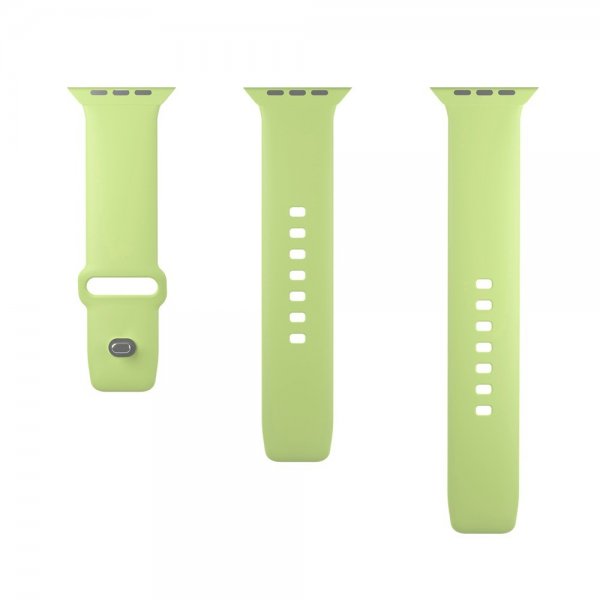 Puro Apple Watch 38/40/41/42mm ranneke ICON Silicone Band Matcha Green